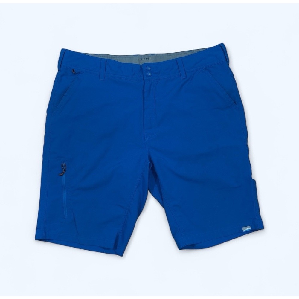 SIMMS‎ SOLARFLEX SHORTS MENS 38 BLUE LIGHTWEIGHT